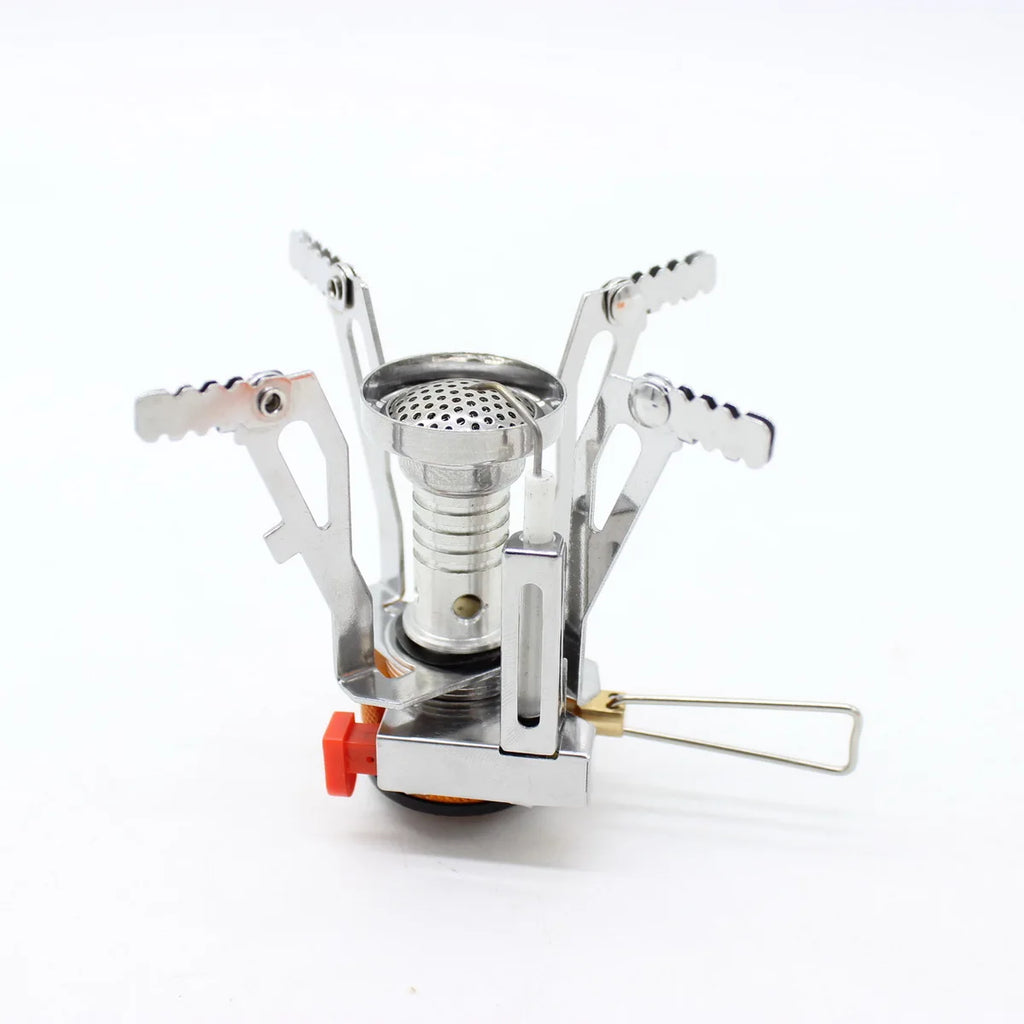 Foldable Alloy Gas Stove – Ultra-light Portable Cooker for Camping and Hiking
