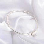 925 Sterling Silver Snake Chain Bracelet – Handmade Jewelry for Women