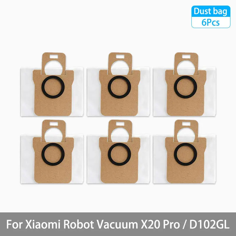 Replacement Accessory Kit – Brushes and Filters for Xiaomi Robot Vacuum X20