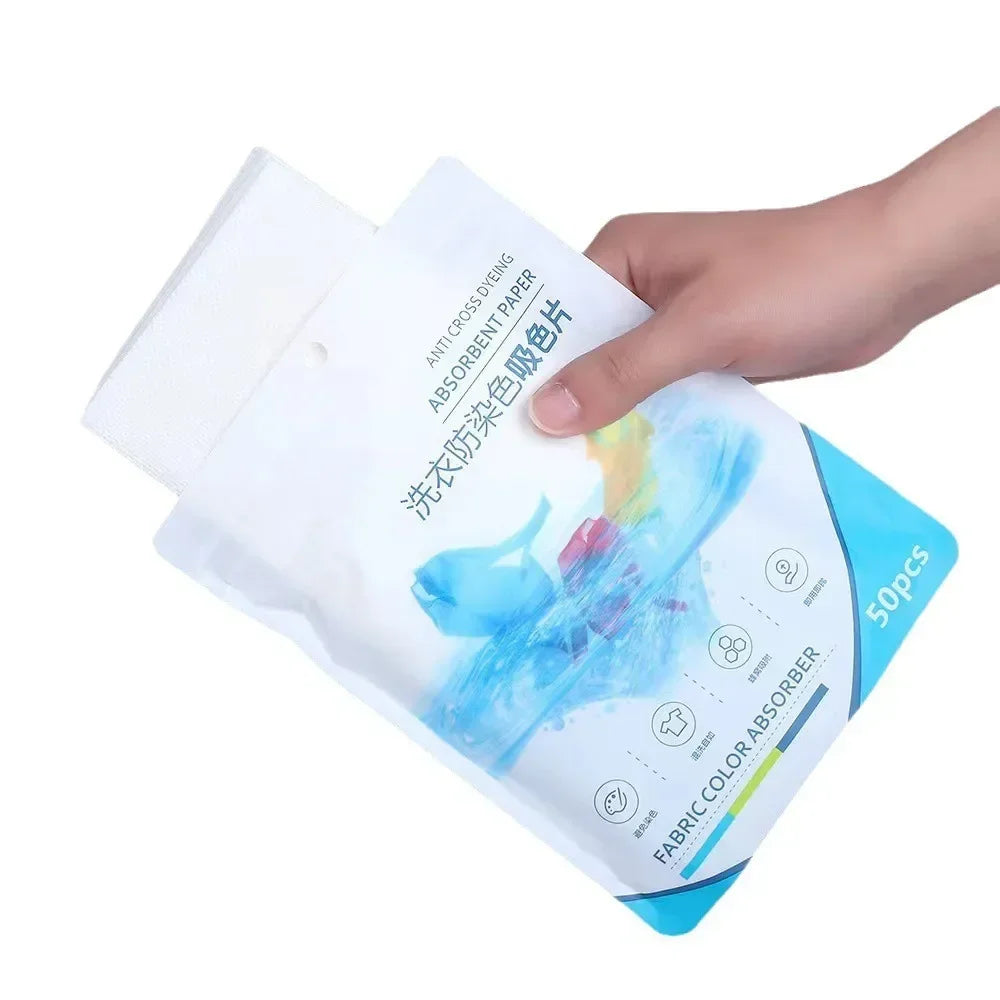 Laundry Color Catcher Sheets – Anti-Staining Paper for Washing Clothes