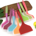 Silicone Non-stick Spatula – Flexible Turner for Omelets and Cooking