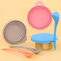 Silicone Pet Food Can Lids – Airtight Reusable Covers for Dogs and Cats