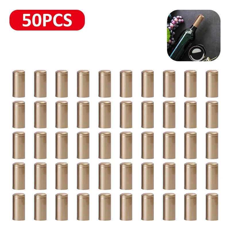 PVC Heat Shrink Capsules – Wine Bottle Sealing Covers for Household Kitchen