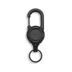 Retractable Steel Wire Carabiner – Heavy Duty Keychain for Outdoor Gear