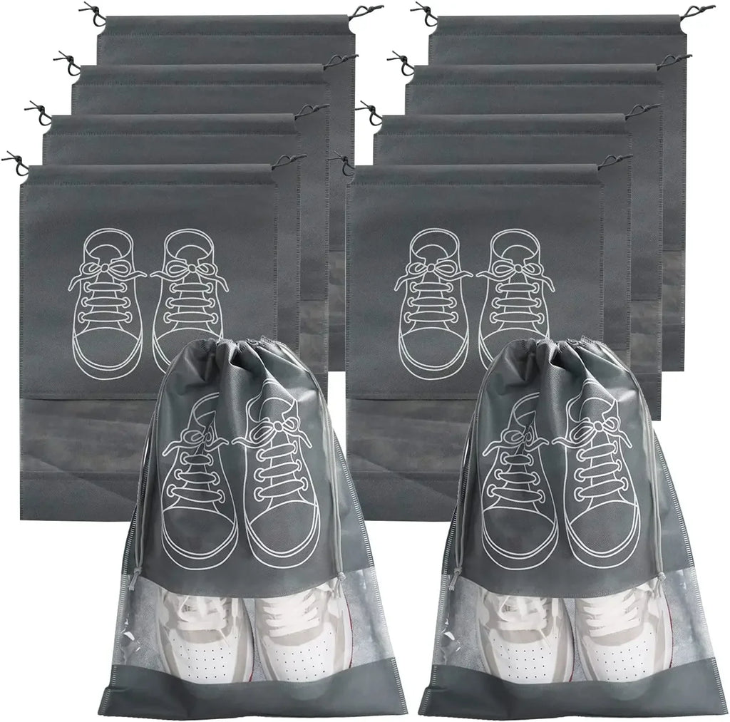 Non-Woven Shoe Storage Bags – Portable Dust-Proof Pouches for Travel and Home