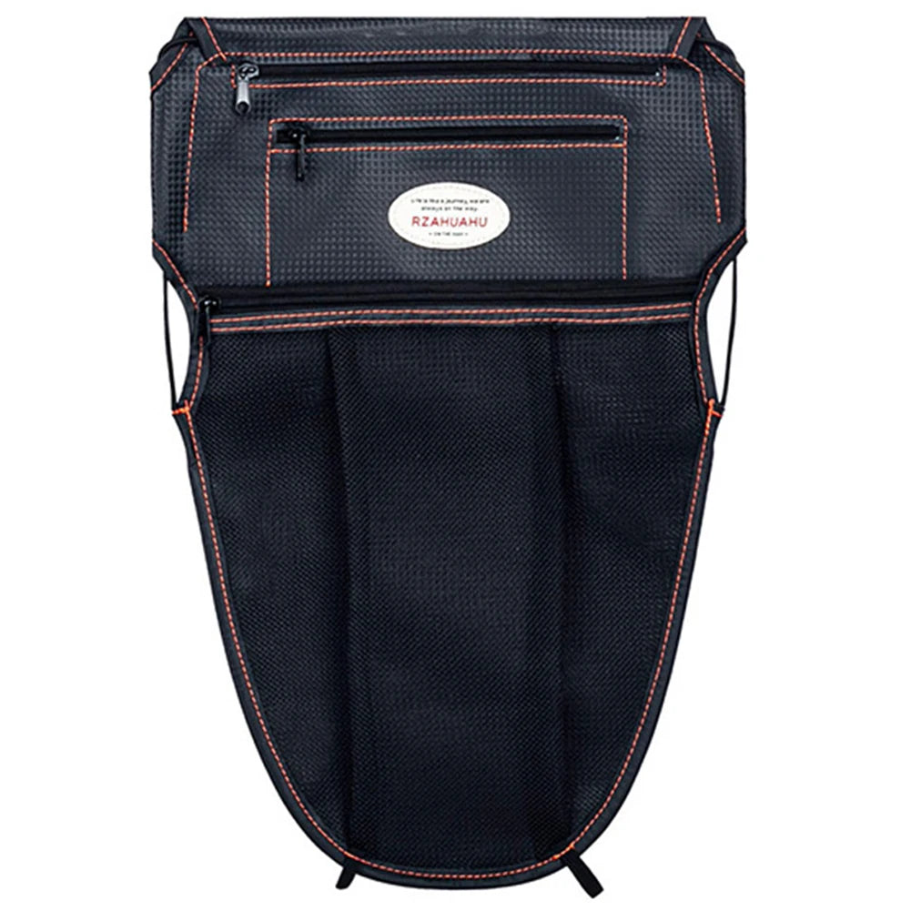 Motorcycle Seat Storage Bag – Expandable Tool Organizer for Vespa Scooters