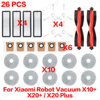 Vacuum Replacement Parts – Brushes and Filters for Xiaomi Robot Cleaners