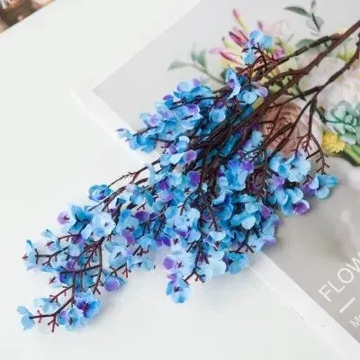 Artificial Cherry Blossoms – Silk Baby's Breath for Wedding Vase Decor