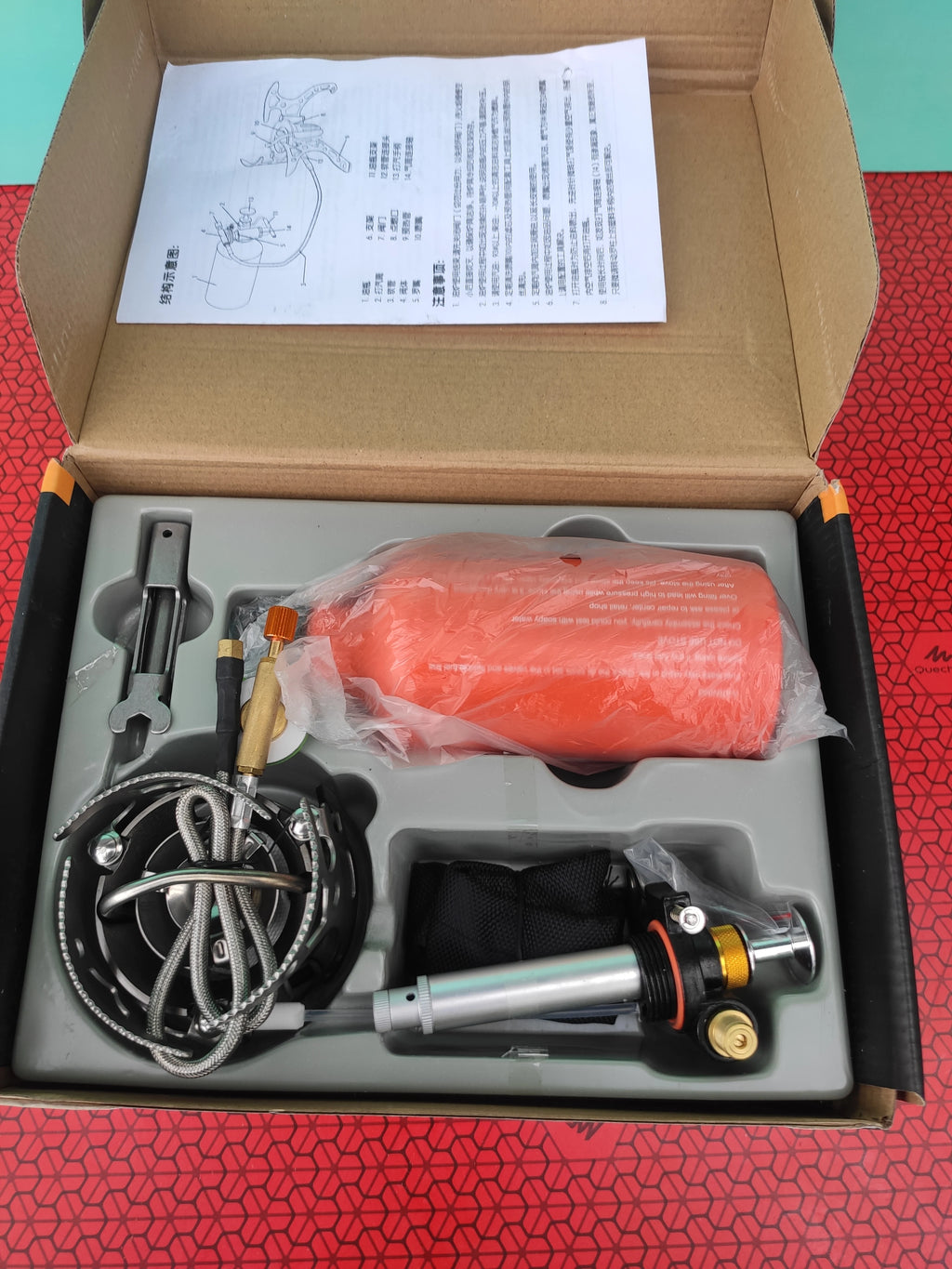 Portable Multi-Fuel Camping Stove – Liquid Gas Burner for Outdoor Cooking