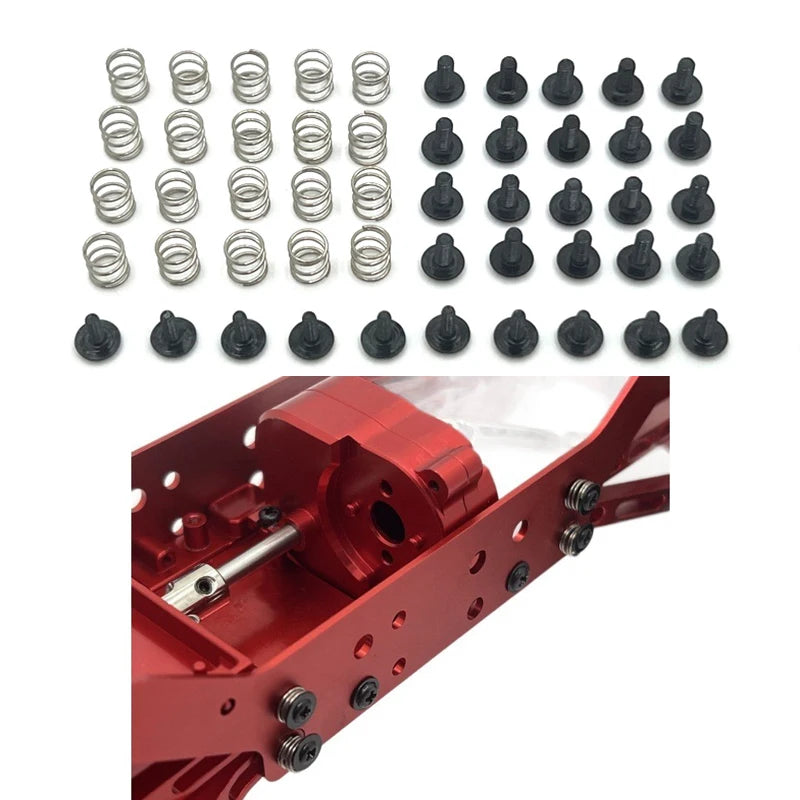 Metal Screw Repair Kit – RC Car Fastener Set for 1/12 MN 82 Models