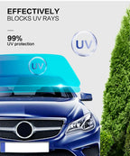 Black Window Tint Film – 50cmx3m Heat Control for Car Solar UV Protection