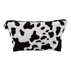 Large Animal Makeup Bag – Flamingo Cat Print Organizer for Travel Cosmetics
