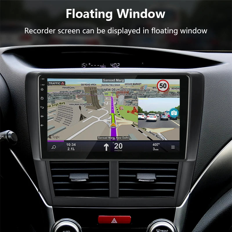 ADAS USB Dash Cam – Full HD Car DVR Camera for Android Navigation Head Units