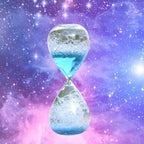 Crystal Singing Hourglass – Decorative Bubbling Timer for Home Office Decor