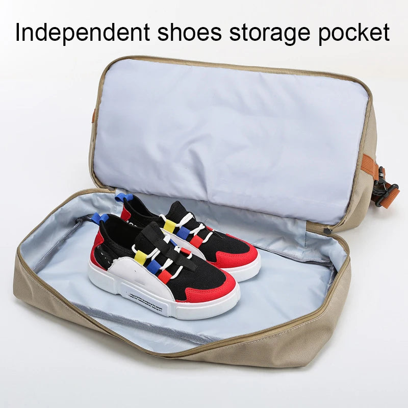 Portable Duffle Gym Bag – Lightweight Fitness Carry-on for Travel and Sports