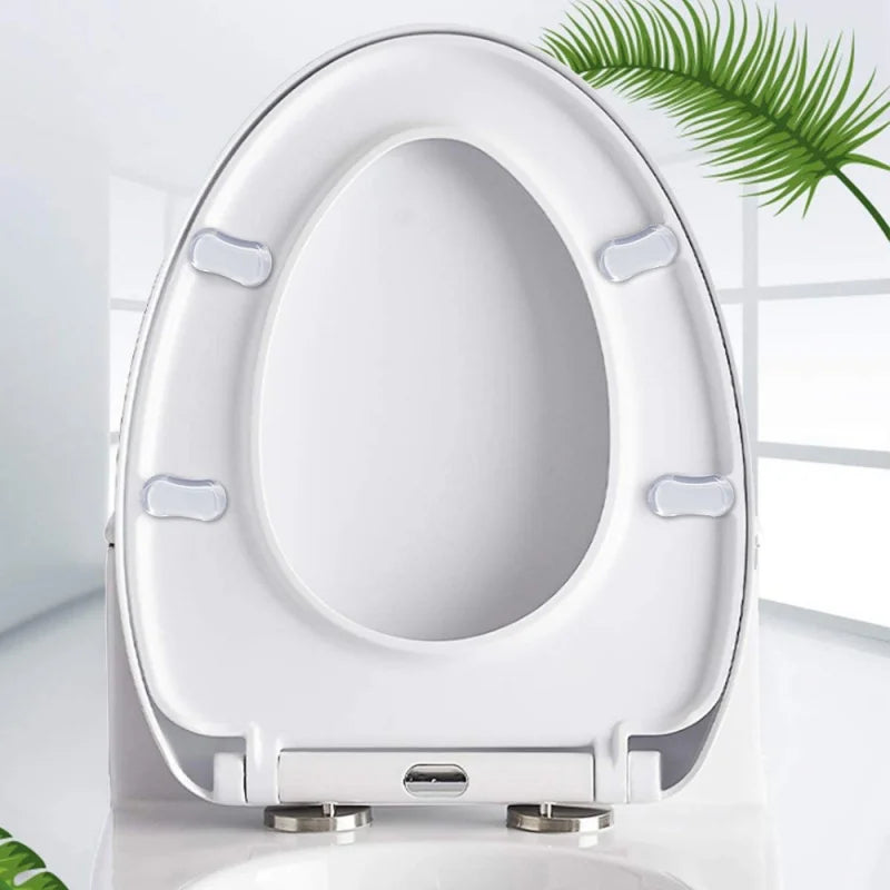 Self-Adhesive Toilet Seat Bumpers – Anti-Slip Cushion Pads for Bathroom