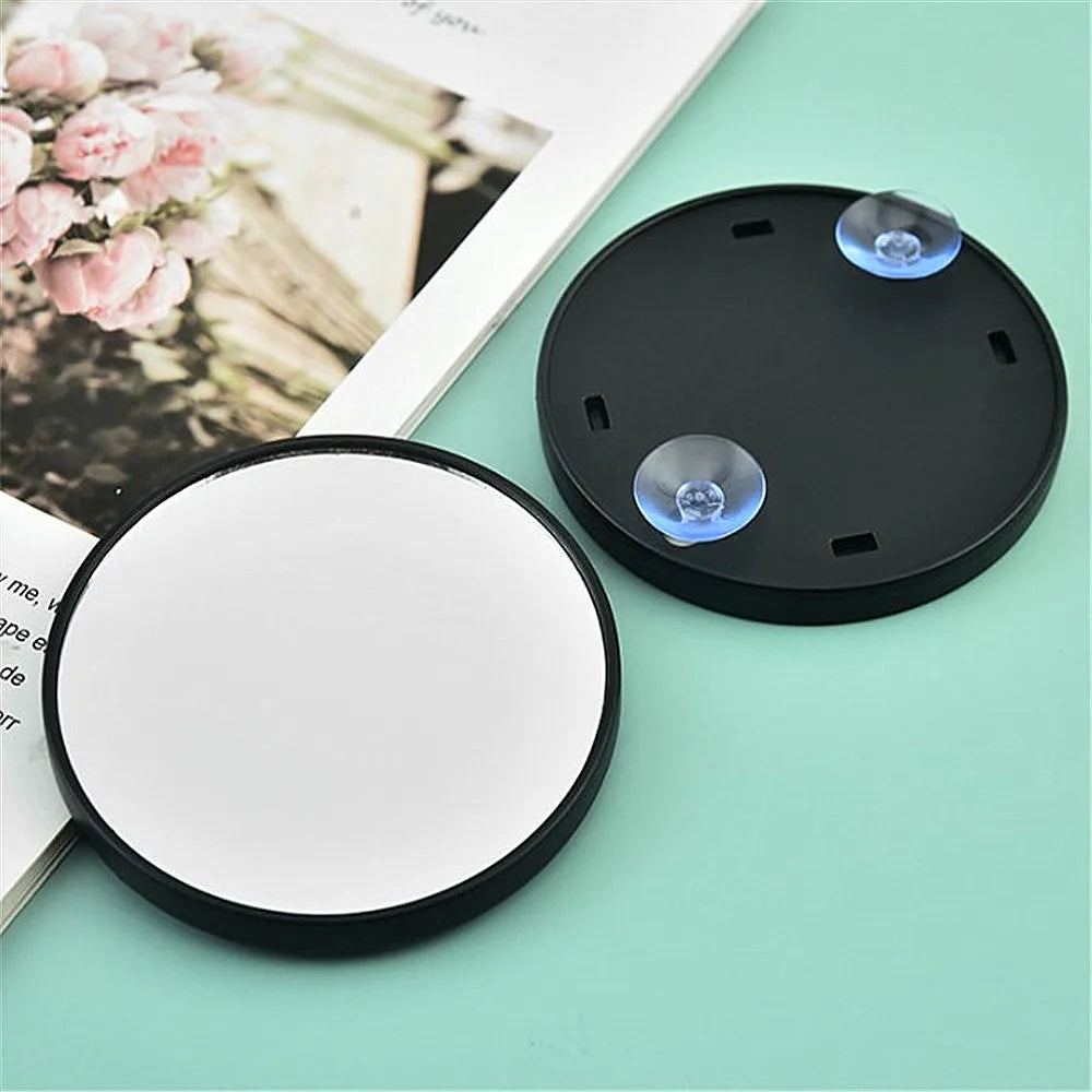 Magnifying Suction Cup Mirror – 9CM Compact Glass for Beauty Makeup Routine