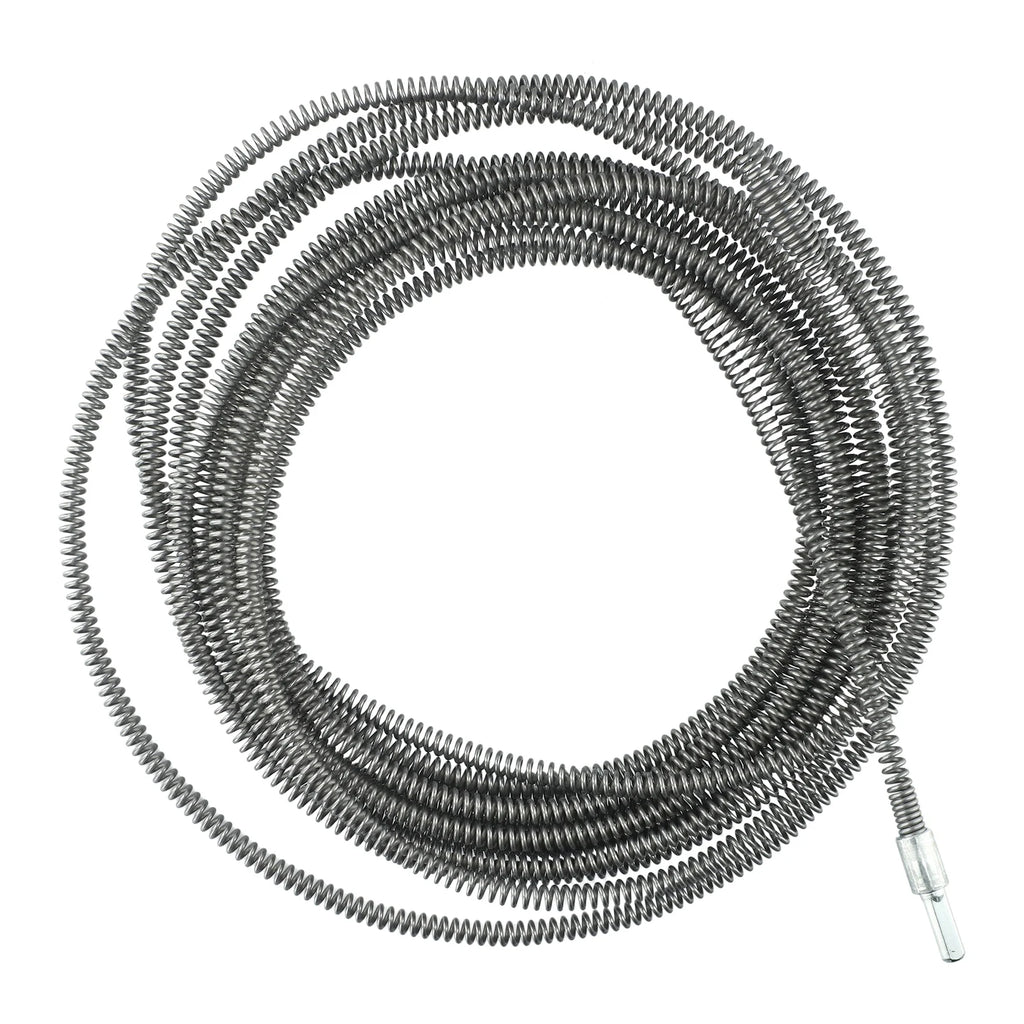5m Electric Sewer Dredger – Spring Drain Cleaning Tool for Plumbing Maintenance