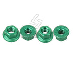 Aluminum Alloy Flange Lock Nut M4 – Universal Parts for 1/10 RC Crawler