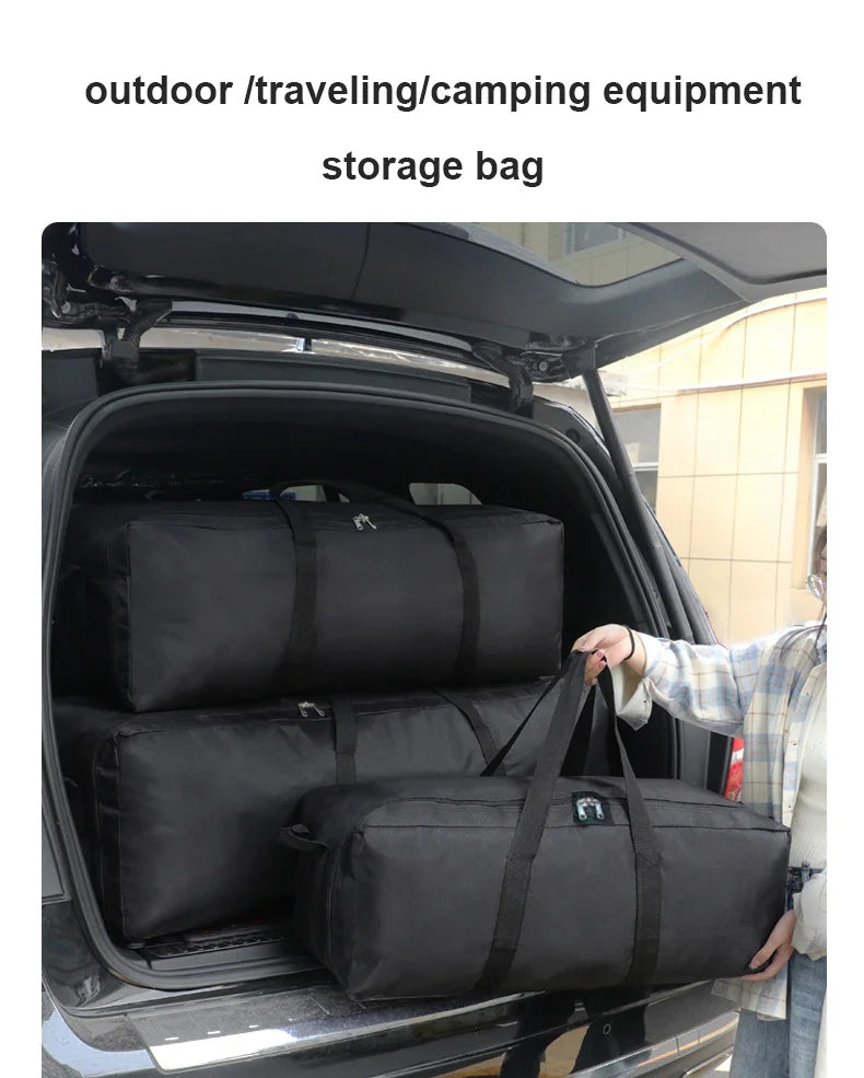 Large Travel Duffle Backpack – Outdoor Storage Bag for Hiking and Camping