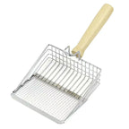 Stainless Steel Cat Litter Scoop – Durable Mesh Sifter for Pet Cleaning