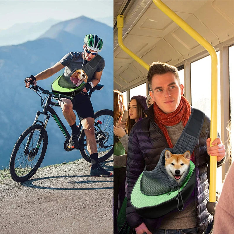 Pet Carrier Backpack – Breathable Mesh for Travel and Outdoor Hiking