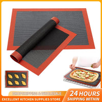 Silicone BBQ Grill Mat – Breathable Non-Stick Liner for Oven and Baking