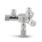 CO2 Splitter Regulator – 2-Way Needle Valve for Aquarium Tank Systems