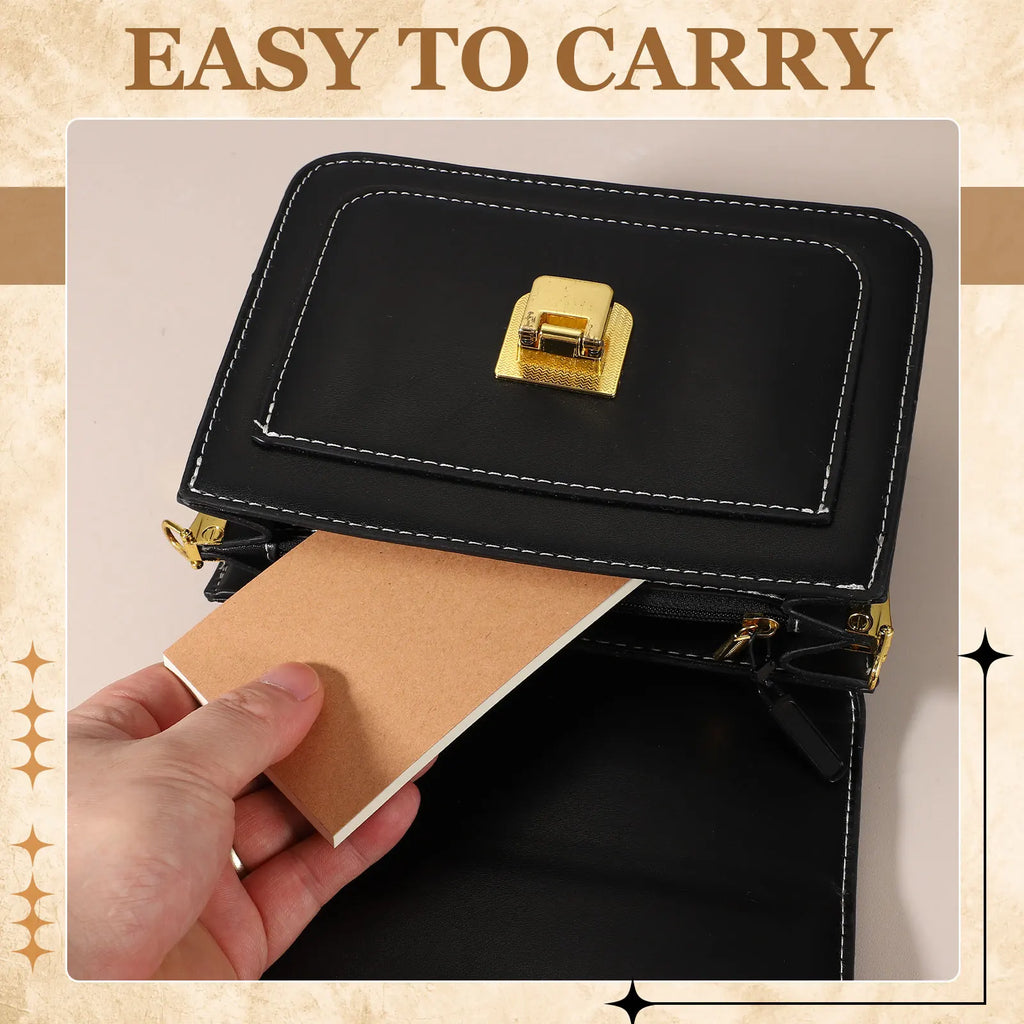Portable Pocket Notebooks – Small 50-Sheet Memo Pads for Office and Travel
