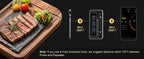 Wireless Meat Thermometer – Bluetooth Digital Probe for BBQ Smoker and Oven