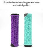 Silicone MTB Lock-On Grips – Anti-Slip Shock Absorbing Handles for Downhill