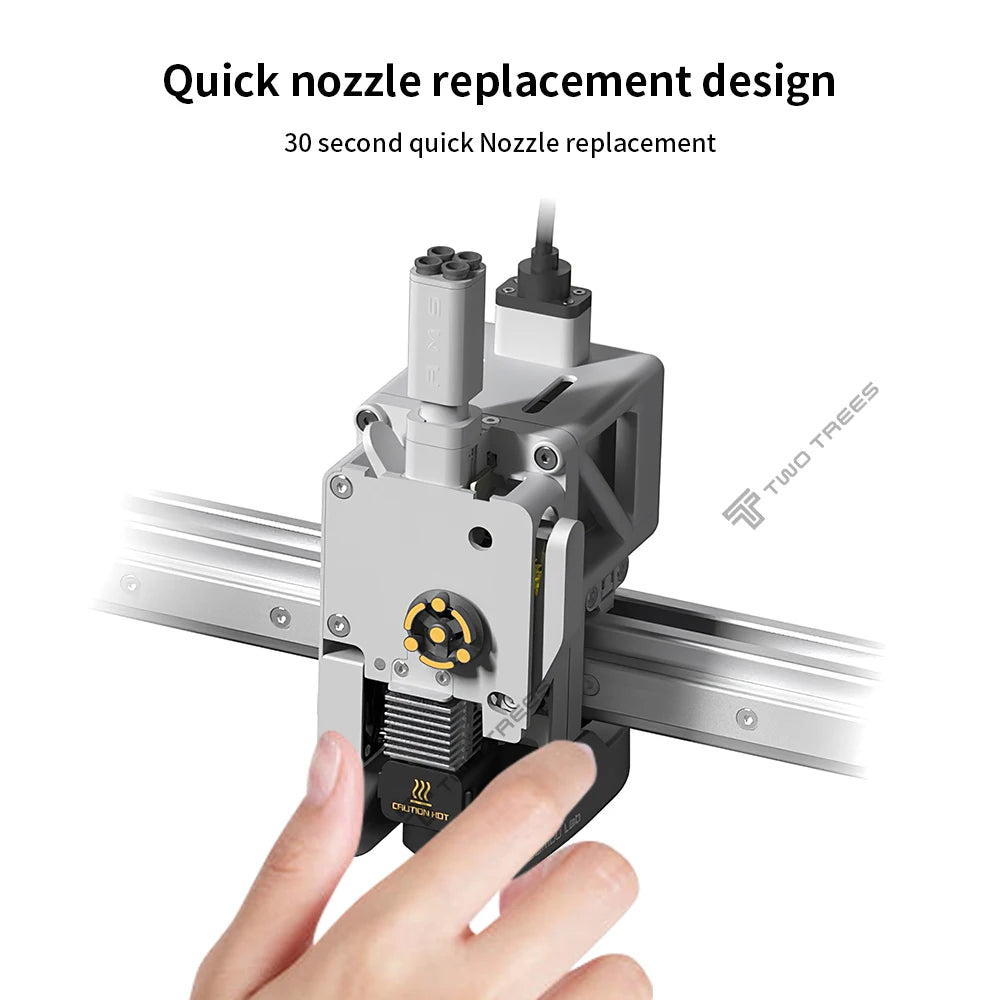 Hardened Steel Hotend Kit – High Speed Nozzle Assembly for 3D Printers