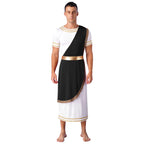 Ancient Greek Toga – Men’s Roman Robe for Halloween Cosplay Costume