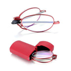 Foldable Anti Blue Light Reading Glasses – Magnified Eyewear for Men and Women