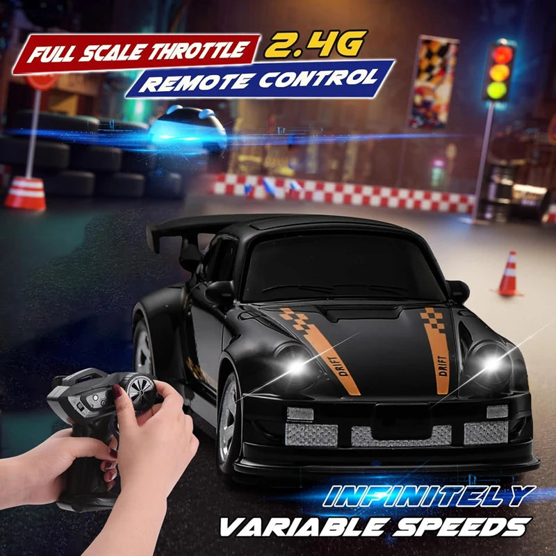 Mini Drift RC Racing Car – 4WD High Speed Vehicle for Desktop Play