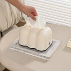 Cloud Tissue Box Holder – Wall Mounted Decorative Ornament for Home and Car