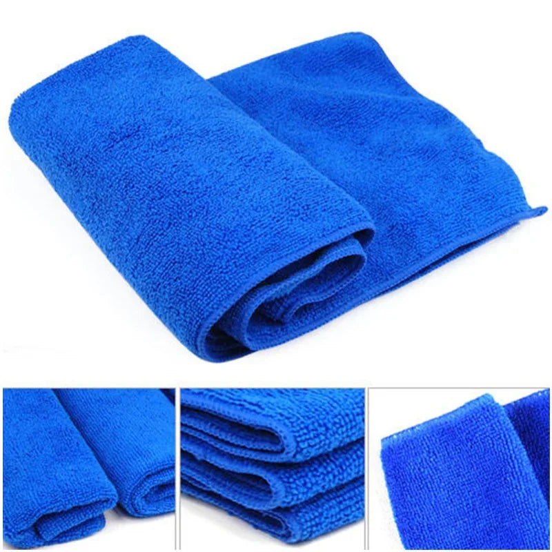 Microfiber Cleaning Towels – Absorbent Cloths for Car Detailing and Home Use