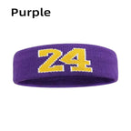 Cotton Athletic Headband – Elastic Sweatband for Gym Sports and Training