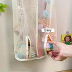 Mesh Storage Bag – Wall Hanging Organizer for Pet Cat Toys and Accessories