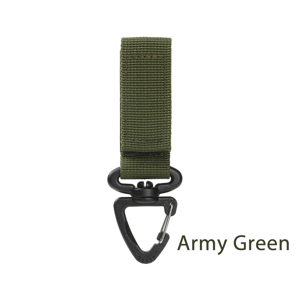 Molle Webbing Carabiner Clips – Gear Attachment for Outdoor Hiking Camping