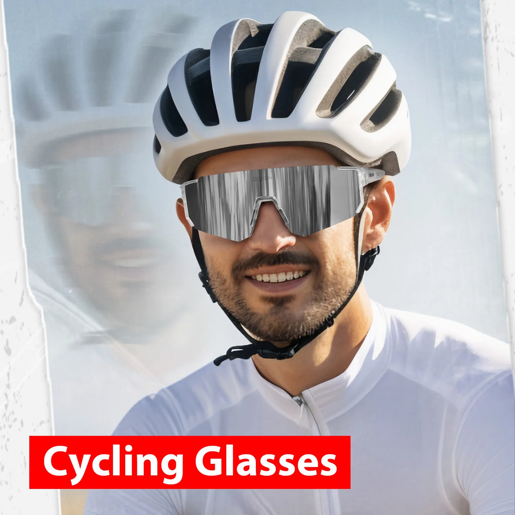 UV400 Cycling Sunglasses – Polarized Sport Eyewear for Outdoor MTB and Fishing