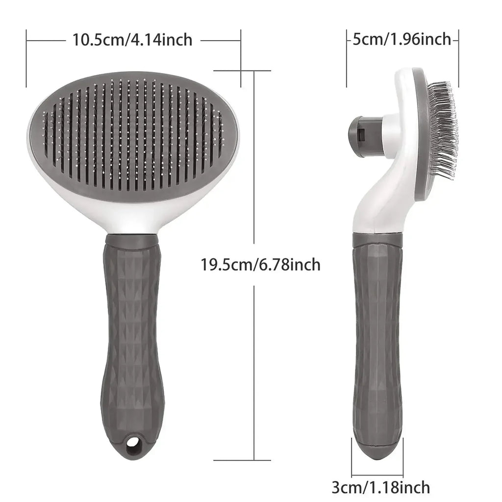 Self Cleaning Pet Brush – Grooming Tool for Dogs and Cats
