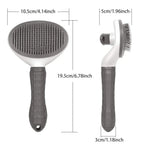 Self Cleaning Pet Brush – Grooming Tool for Dogs and Cats