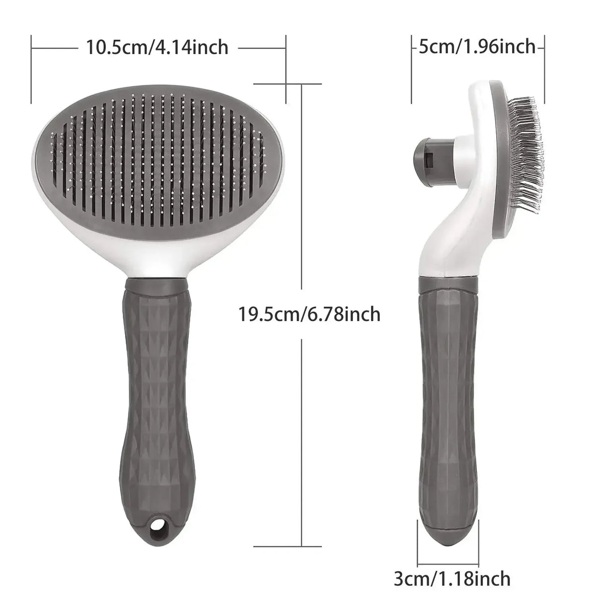 Self Cleaning Pet Brush – Grooming Tool for Dogs and Cats