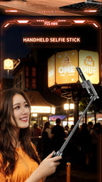 Portable Bluetooth Selfie Stick – Telescopic Tripod for Travel Photography