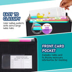 Expanding File Folder – 13 Pockets with Dividers for Document Organization