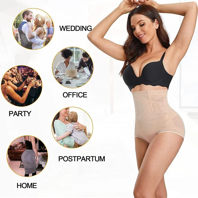 High Waist Shapewear Panties – Tummy Control Underwear for Body Slimming