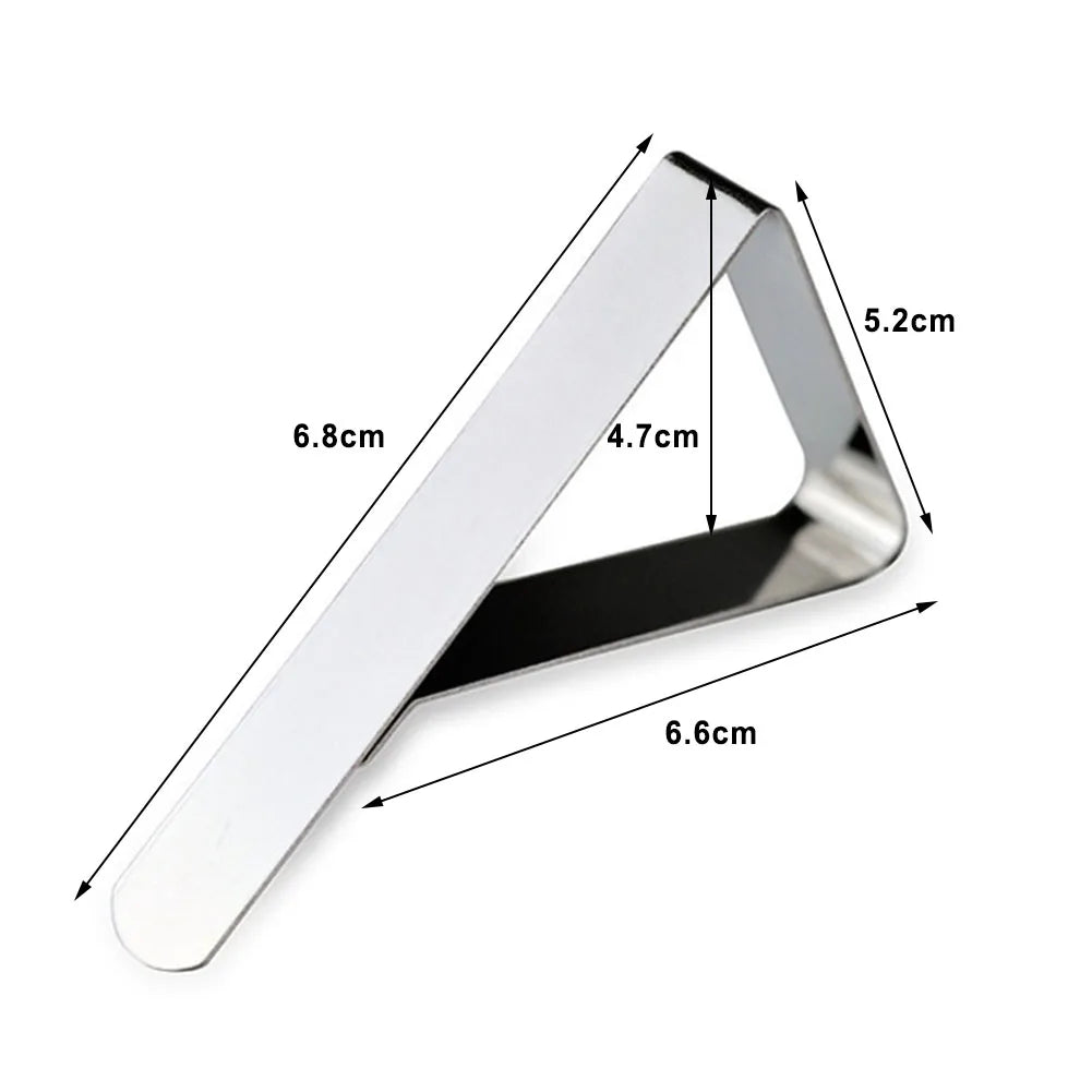 Stainless-Steel Tablecloth Clips – Adjustable Holders for Picnic and Wedding