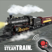 Remote Control Steam Train – Retro Simulation Toy for Kids