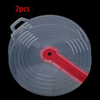 Silicone Mixing Bowl Splatter Guard – Splashproof Lid for Baking and Cooking